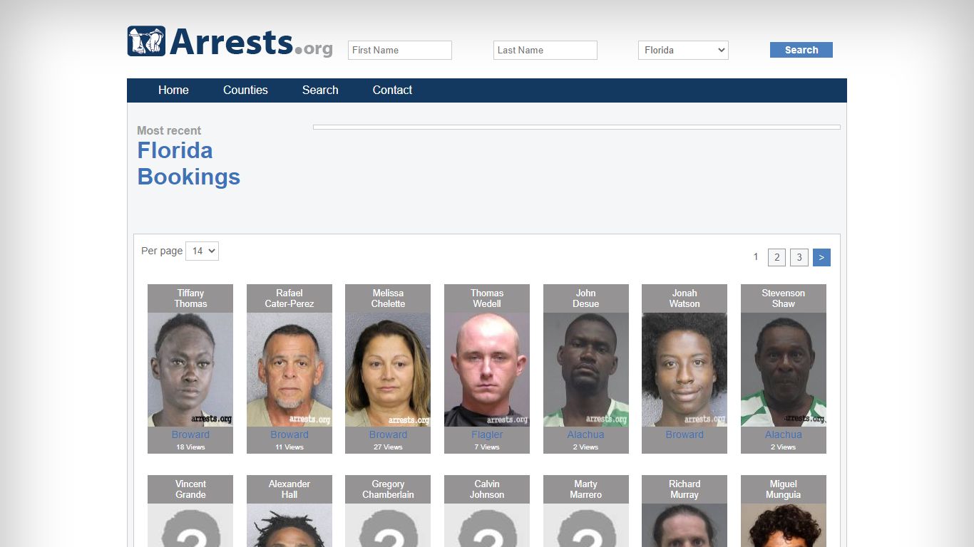 Escambia County Arrests and Inmate Search